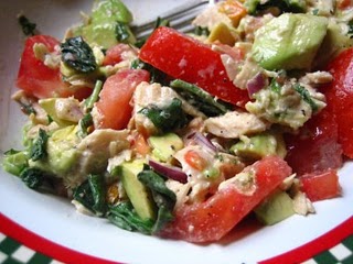 Baked Avocados with Tuna Salad - Baked Avocado Starters